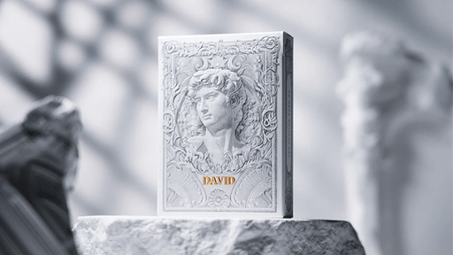 Alabaster David Luxury Playing Cards by TCC Fashion - Merchant of Magic