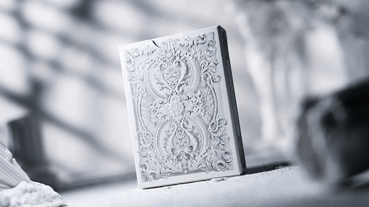 Alabaster David Luxury Playing Cards by TCC Fashion - Merchant of Magic