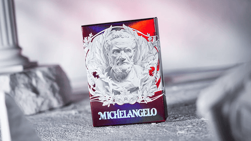 Alabaster Michelangelo HOLO Playing Cards by TCC Fashion - Merchant of Magic