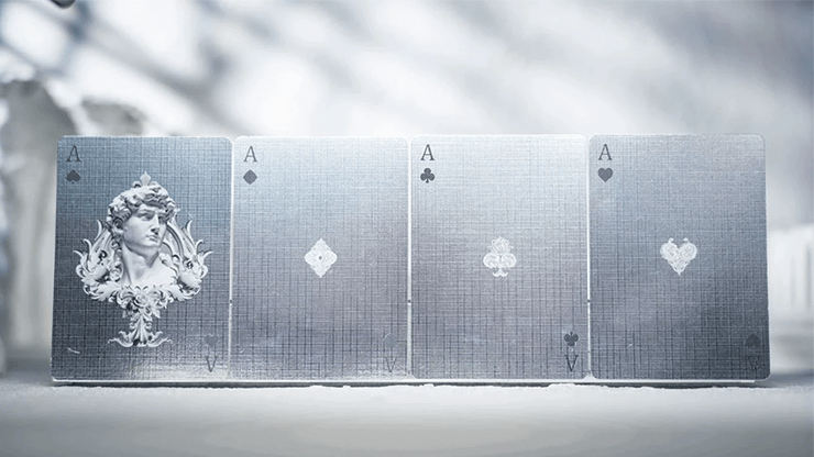 Alabaster Venus Luxury Playing Cards by TCC Fashion - Merchant of Magic