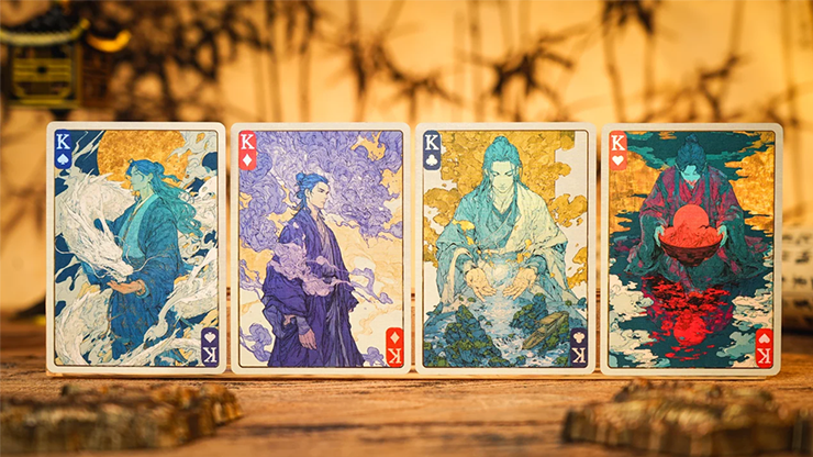 Ancient Relics Gem Playing Card by 52 Muse (Pink) - Merchant of Magic
