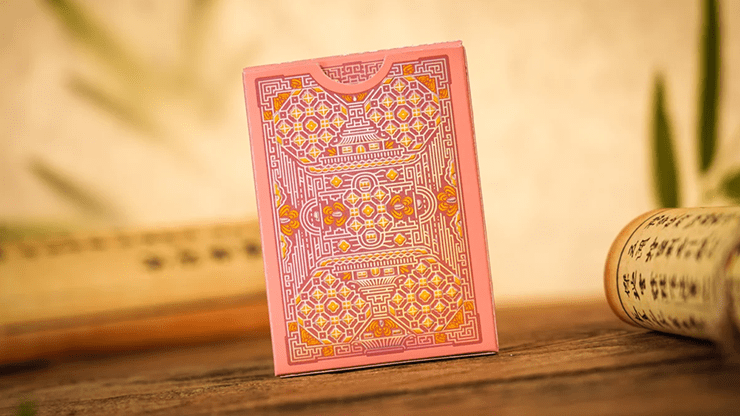 Ancient Relics Gem Playing Card by 52 Muse (Pink) - Merchant of Magic