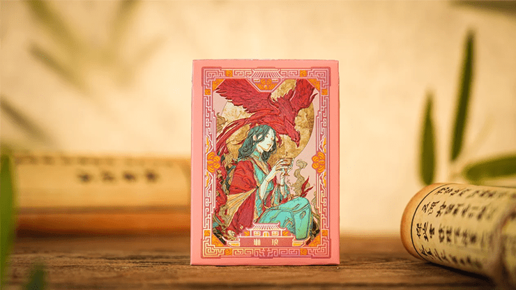 Ancient Relics Gem Playing Card by 52 Muse (Pink) - Merchant of Magic