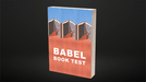 Babel Book Test 2 by Vincent Hedan (Before dawn), medium, 400 pages - Merchant of Magic