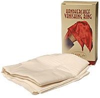 Hankerchief Vanishing Ring (White) by Bazar de Magia 