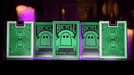 Bicycle Boo Back Playing Cards (Green) - Merchant of Magic