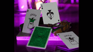 Bicycle Boo Back Playing Cards (Green) - Merchant of Magic