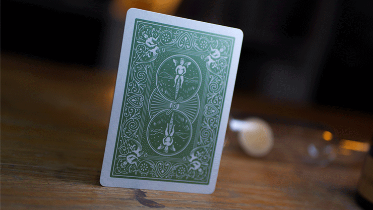 Bicycle Metallic Emerald Playing Cards - Merchant of Magic