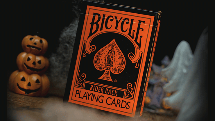 Bicycle Reverse (Orange) Playing Cards - Merchant of Magic