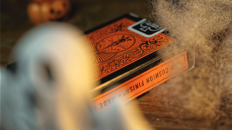 Bicycle Reverse (Orange) Playing Cards - Merchant of Magic