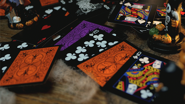 Bicycle Reverse (Orange) Playing Cards - Merchant of Magic