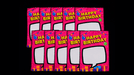 Birthday Silk Surprise REFILL (10 Silks) by PlayTime Magic DEFMA (Pink) - Merchant of Magic