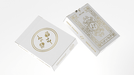 Black Roses White Gold Foil Playing Cards - Merchant of Magic