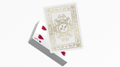 Black Roses White Gold Foil Playing Cards - Merchant of Magic