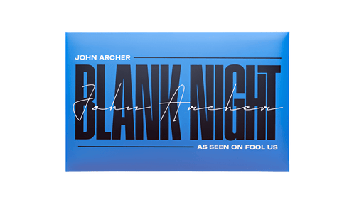 Blank Night 2025 Edition (Blue) by John Archer - Merchant of Magic