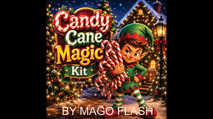 Candy Cane Magic Kit by Mago Flash - Merchant of Magic