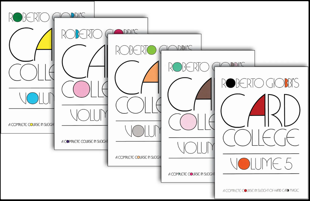 Card College Volume 1 by Roberto Giobbi - Book– Merchant of Magic
