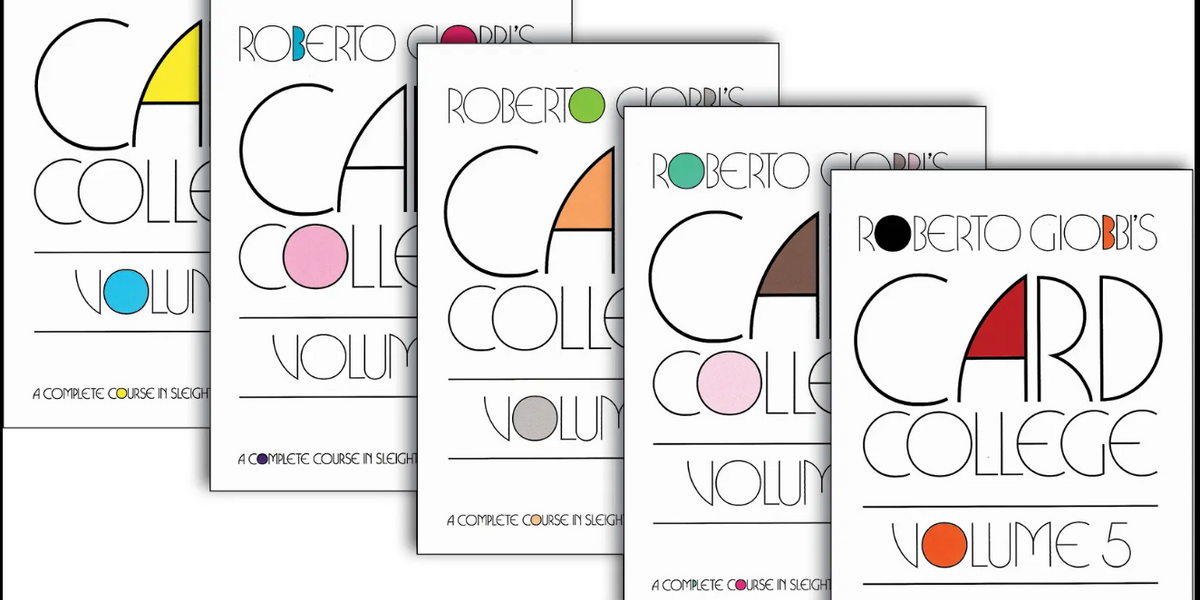 Card College Volume 1 by Roberto Giobbi - Book | Merchant of Magic