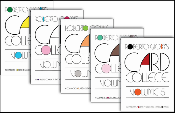 Card College Volume 1 by Roberto Giobbi - Book– Merchant of Magic