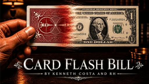 Card Flash Bill by Kenneth Costa and RH - Video Download - Merchant of Magic