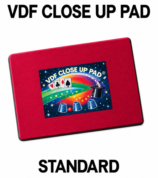 Close up pad - Standard VDF Mat - Red - Merchant of Magic Magic Shop