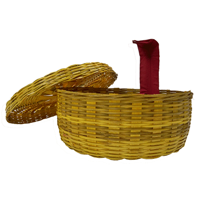 Cobra Tie in Basket (Snake Basket) by Premium Magic 