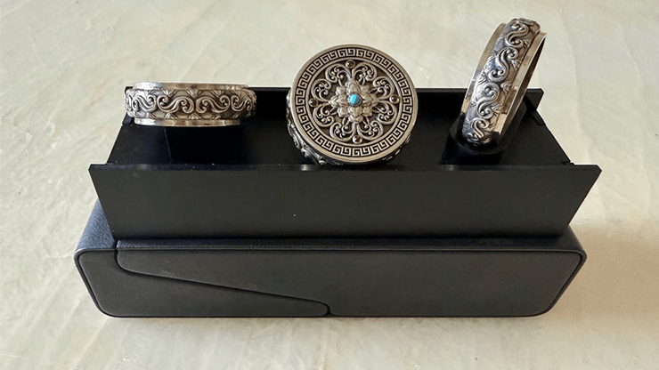 Coin Vault Case and Display Set (Black) - Merchant of Magic