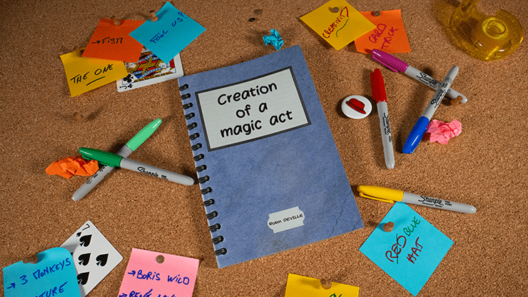 Creation of a Magic Act by Robin Deville - Book - Merchant of Magic