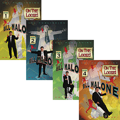 Bill Malone On The Loose (Vol. 1 thru 4) - INSTANT DOWNLOAD