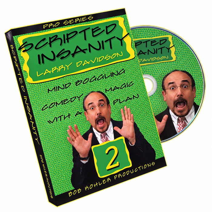 Scripted Insanity Vol 2 by Larry Davidson - DVD