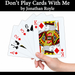 Don't Play cards With me by Jonathan Royle eBook - - INSTANT DOWNLOAD - Merchant of Magic Magic Shop