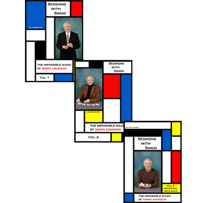 Sessions with Simon: the Impossible Magic of Simon Aronson Set (Vol 1 thru 3) - INSTANT DOWNLOAD