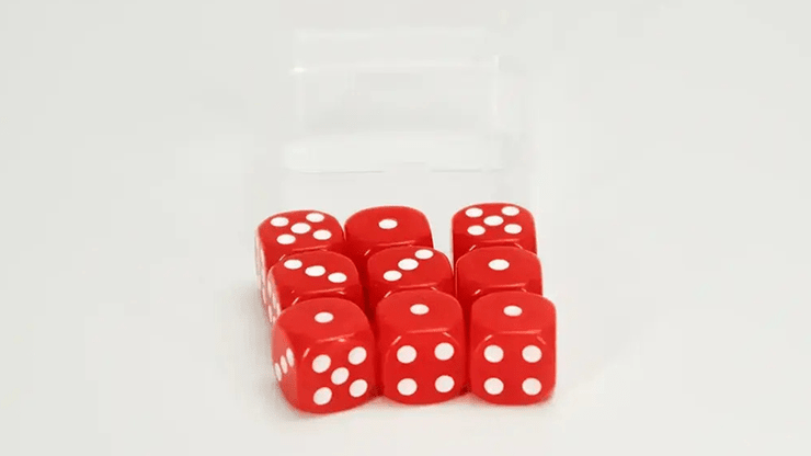 Forcing Cup Dice Set (Red) by Magic Express - Merchant of Magic
