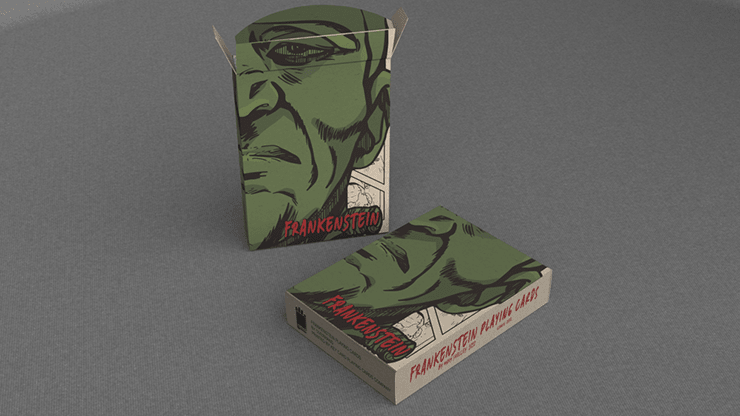 Frankenstein Series Comic Edition (Gilded) Playing Cards - Merchant of Magic