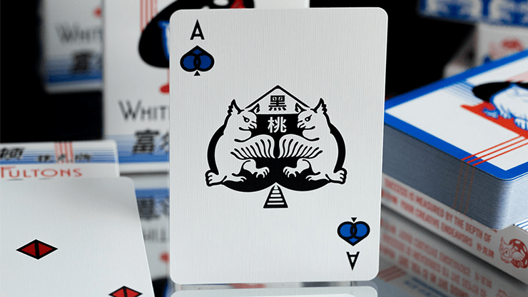 FULTON'S WHITE OWL PLAYING CARDS - Merchant of Magic