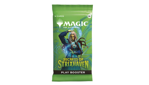 Magic The Gathering : Secrets of Strixhaven Play Booster Pack - Merchant of Magic Magic Shop