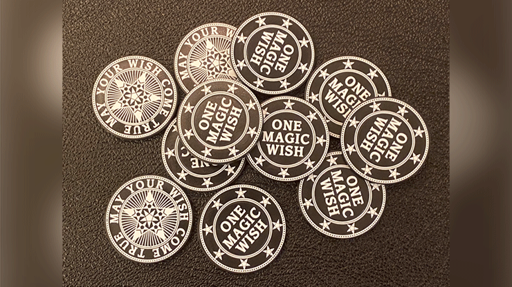 Giveaway Magic Wishing Coins (20 Plastic Coins) by Alan Wong - Merchant of Magic
