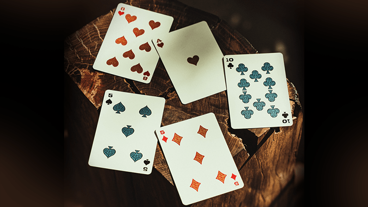 Gunslingers Poker (Blue) Playing Cards - Merchant of Magic
