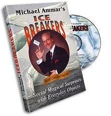 Ice Breakers (with Cards) by Michael Ammar - DVD - Merchant of Magic