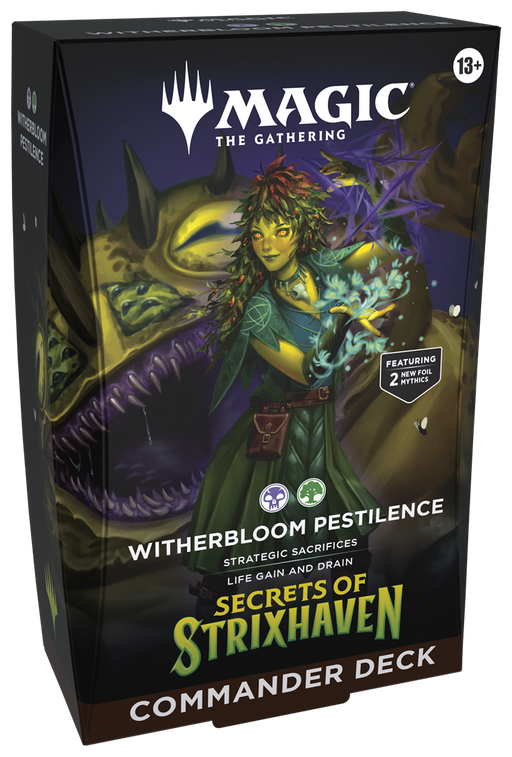 Secrets of Strixhaven Commander Deck - Witherbloom Pestilence - Merchant of Magic Magic Shop
