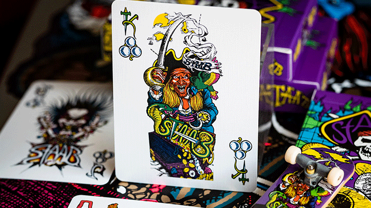 KEVIN STAAB 40TH ANNIVERSARY PIRATE PLAYING CARDS - Merchant of Magic