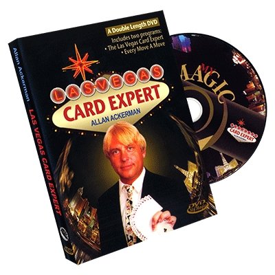 Las Vegas Card Expert by Allan Ackerman - DVD - Merchant of Magic