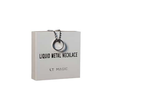 Liquid Metal Necklace by LT Magic' - Merchant of Magic
