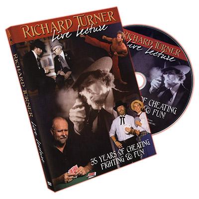 LIVE Lecture - 35 Years of Cheating, Fighting, and Fun (2 DVD Set) by Richard Turner - DVD - Merchant of Magic