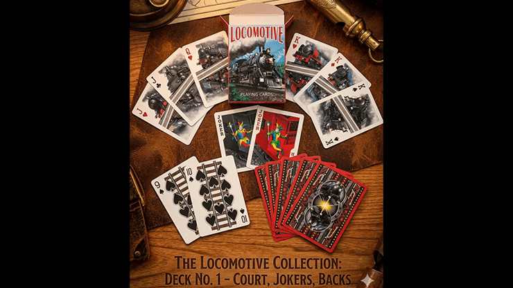 Locomotive Playing Cards by Collectable Playing Cards - Merchant of Magic