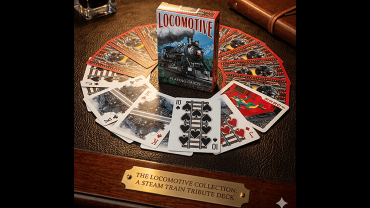 Locomotive Playing Cards by Collectable Playing Cards - Merchant of Magic