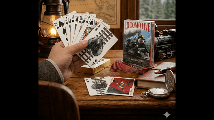 Locomotive Playing Cards by Collectable Playing Cards - Merchant of Magic