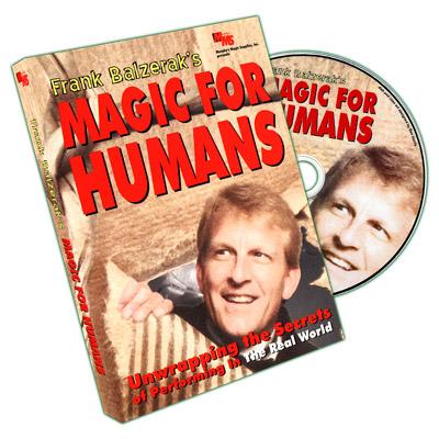 Magic For Humans by Frank Balzerak - DVD - Merchant of Magic