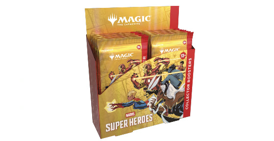 Magic The Gathering : Marvel Super Heroes Collector Booster Box
