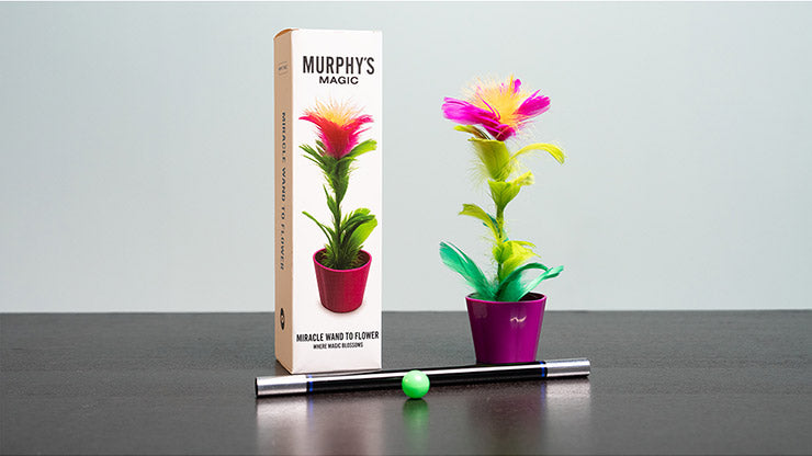 Miracle Wand to Flower by Murphy's Magic - Merchant of Magic